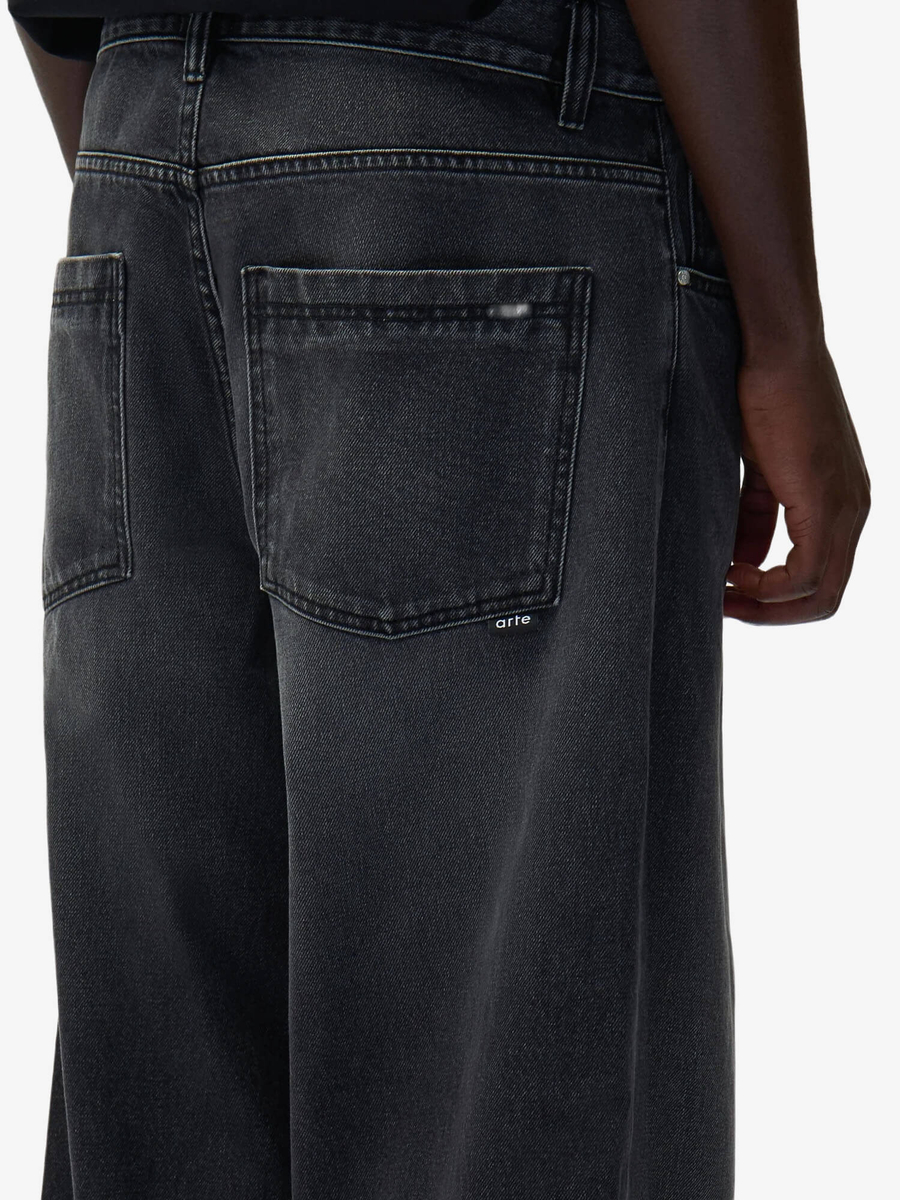 ARTE ANTWERP — Джинсы Fade Wash Baggy Pants Black