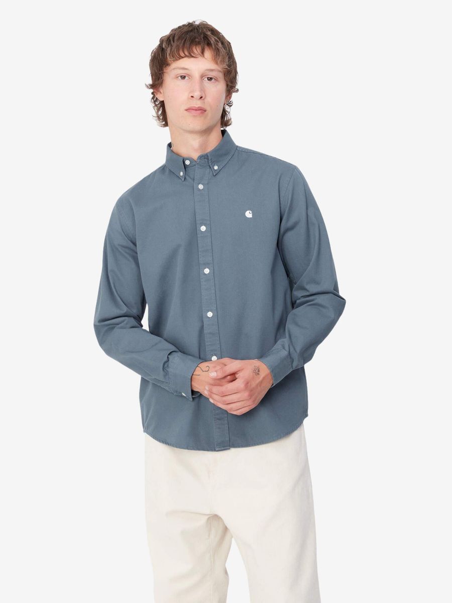 CARHARTT WIP — Рубашка Madison Positano/Wax