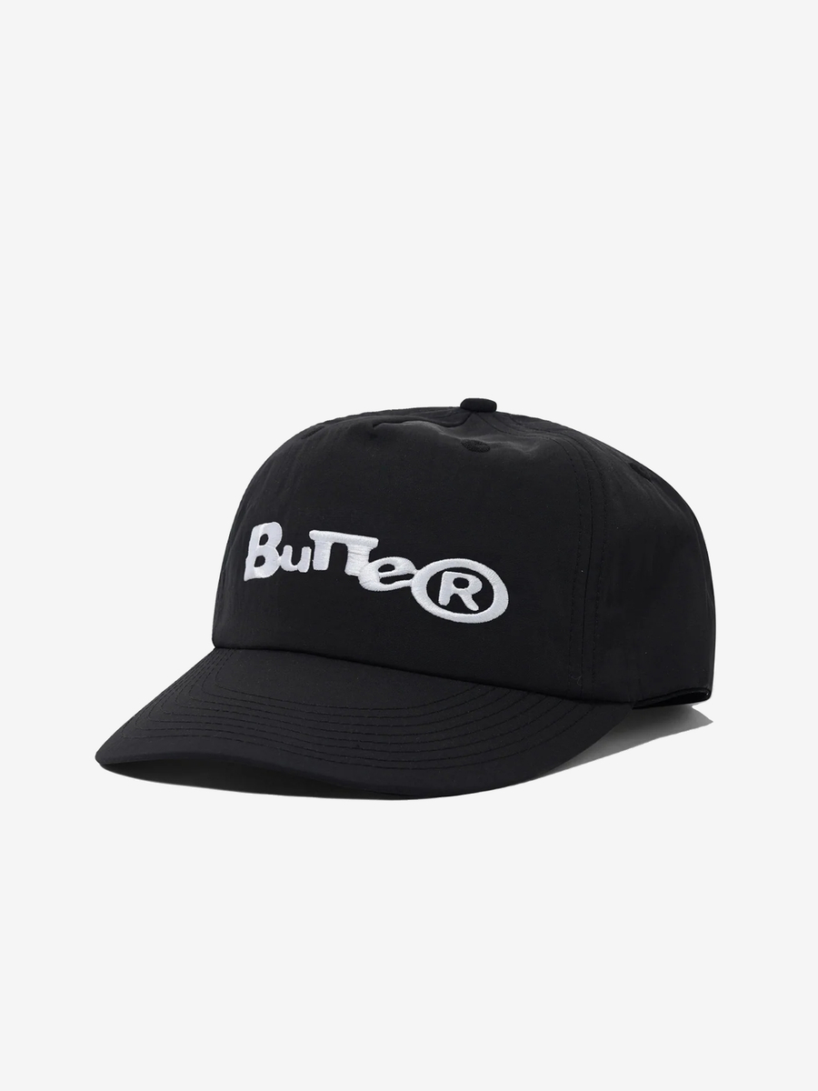 BUTTER GOODS — Кепка Registered 5 Panel Cap Black