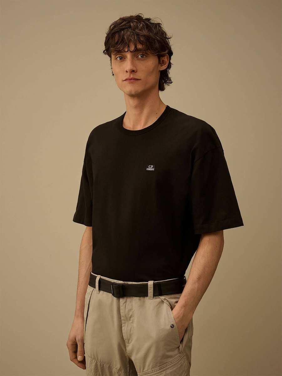 C.P. COMPANY — Ремень Herringbone Tape Belt Black