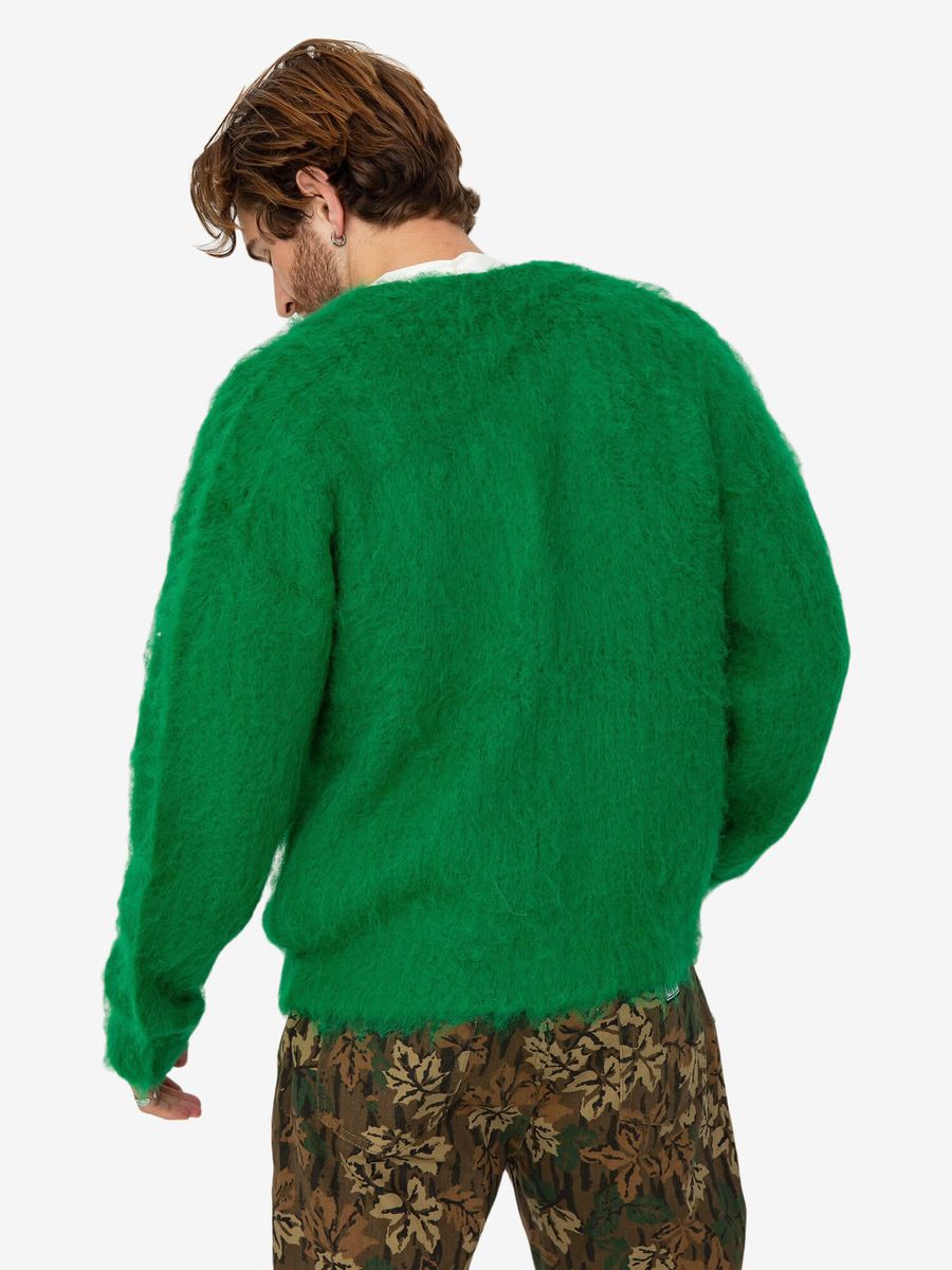 OBEY — Кардиган Вязанный Patron Cardigan Bright Green