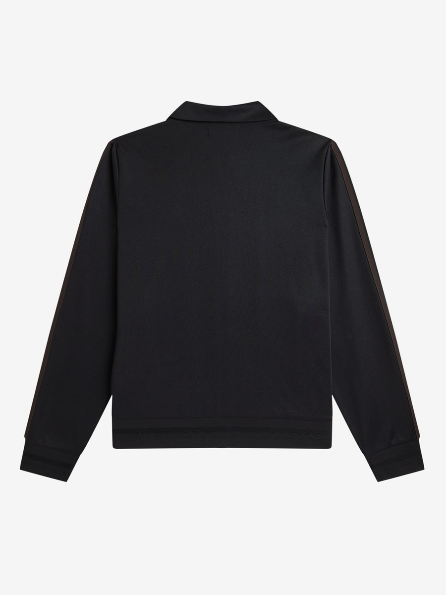 FRED PERRY — Олимпийка Tipped Tape Track Jacket Black