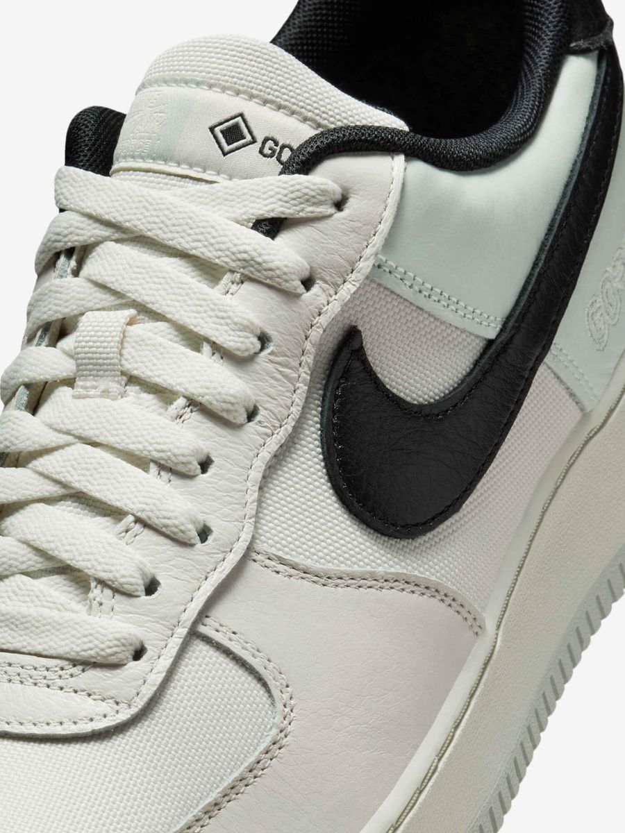 NIKE — Кроссовки Air Force 1 GORE-TEX Light SIlver/Light Bone/Black