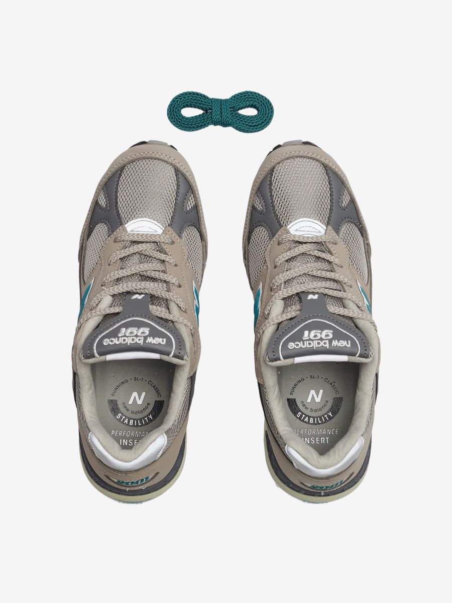 NEW BALANCE — Кроссовки 991 20th Anniversary Grey/Blue