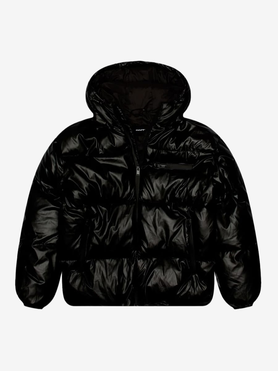 ZNY — Куртка Пуховик Hooded AW23 Black