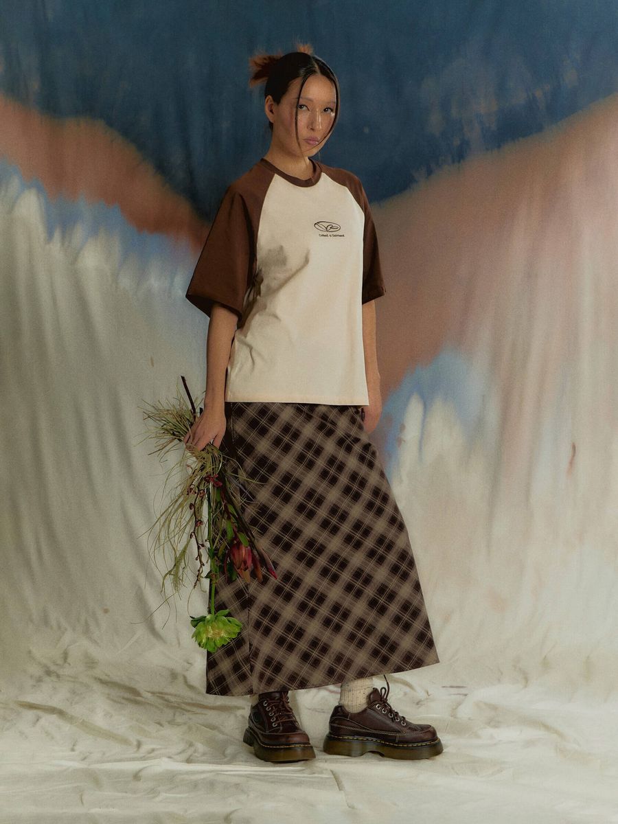 CALLED A GARMENT — Футболка Kaybug Крем/Арабика