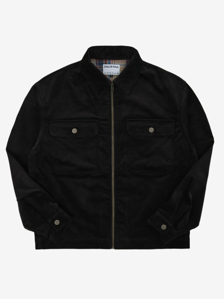 SAILOR PAUL — Куртка Velvet Unit Jacket Черный