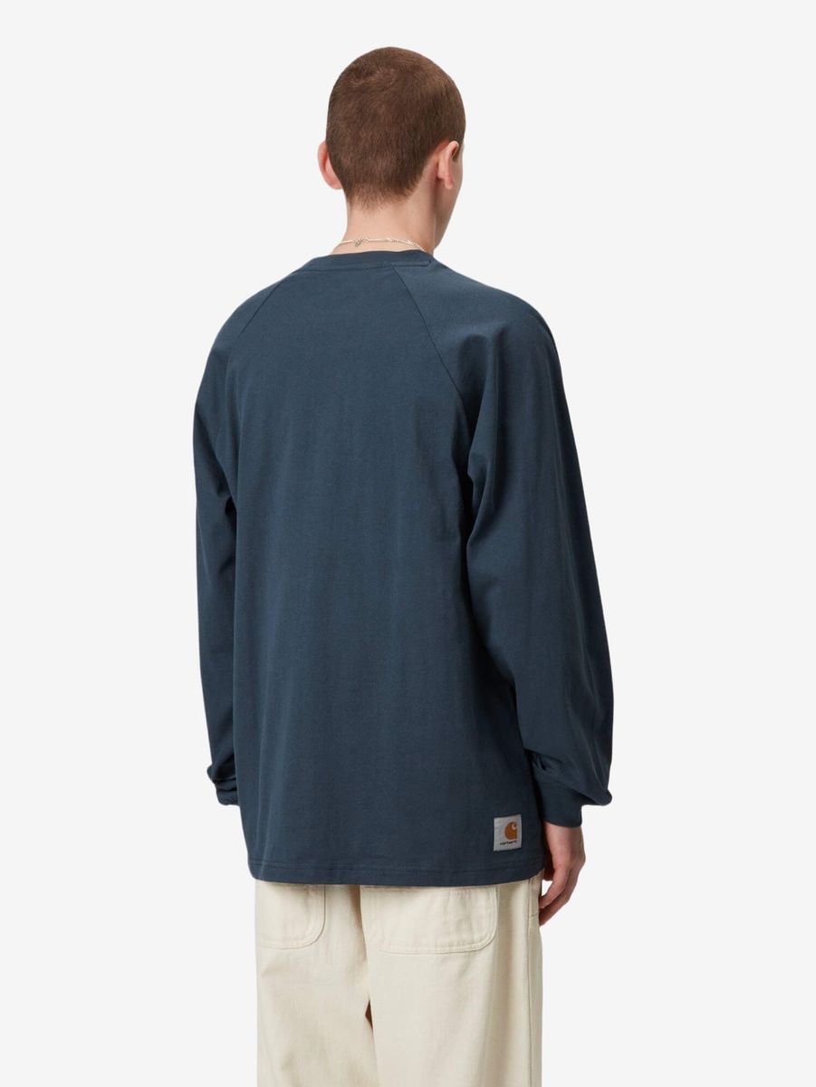 CARHARTT WIP — Лонгслив WIP Dusky Blue/Mulberry
