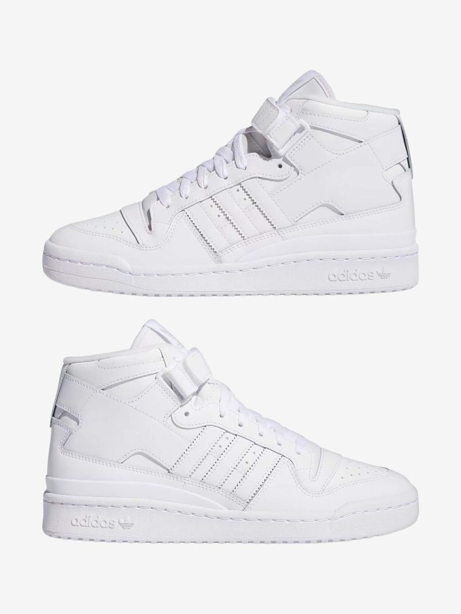 ADIDAS ORIGINALS — Forum Mid Cloud White
