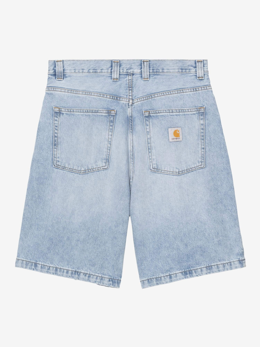 CARHARTT WIP — Шорты Brandon Blue (Heavy Worn Bleached)