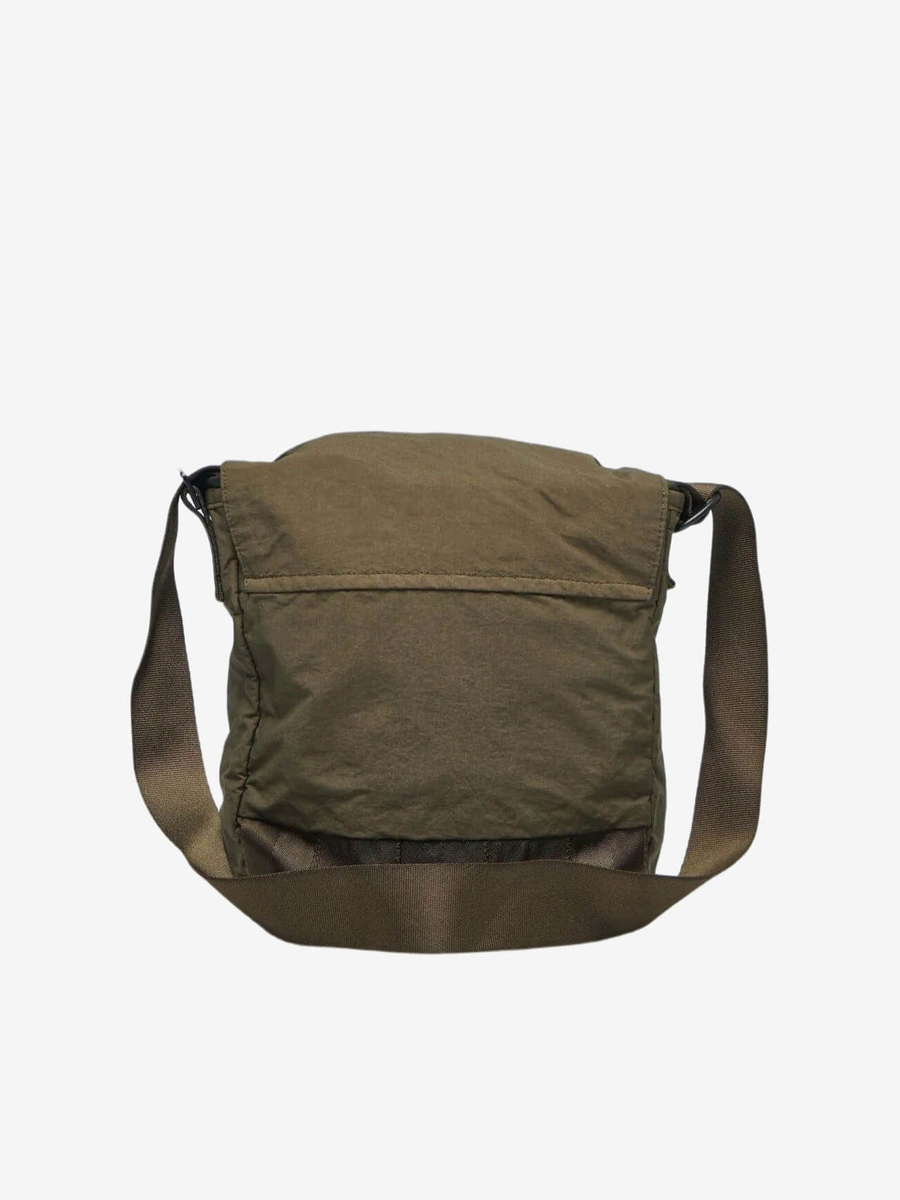 C.P. COMPANY — Сумка Plain Paper Touch Mixed Shoulder Bag Ivy Green