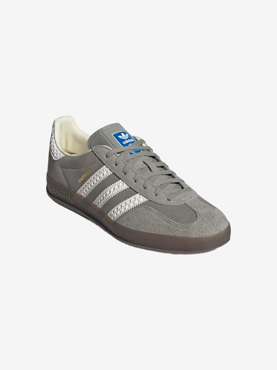 ADIDAS ORIGINALS — Gazelle Indoor Wolf Grey/White/Gum