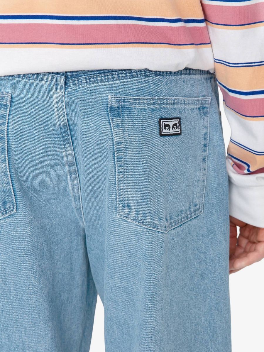 OBEY — Джинсы Bender Light Indigo
