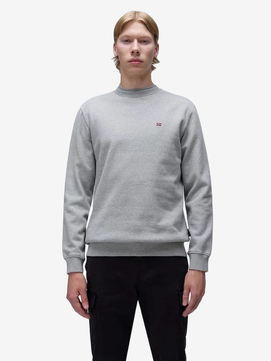 NAPAPIJRI — Свитшот Balis Crew 1 Grey Melange