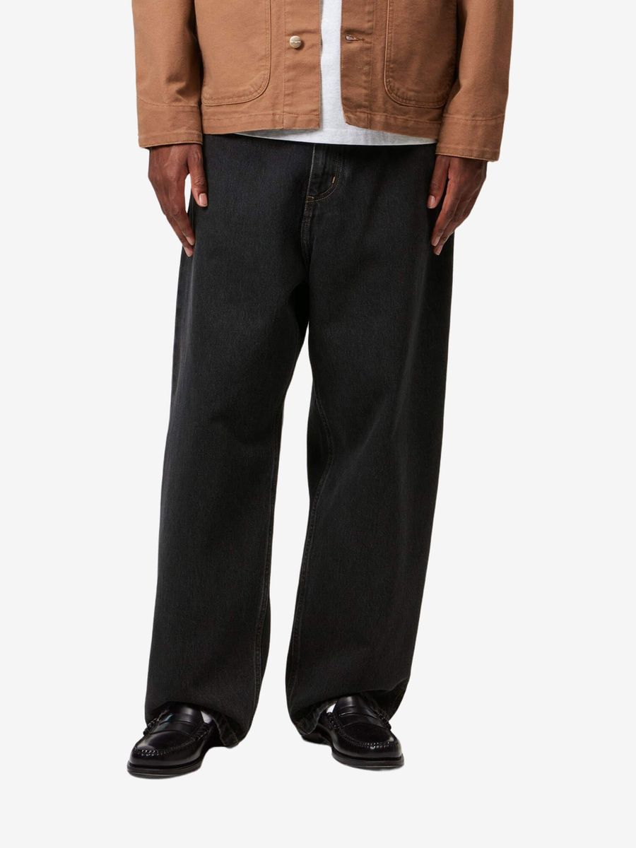 CARHARTT WIP — Джинсы Brandon Black (Stone Washed)