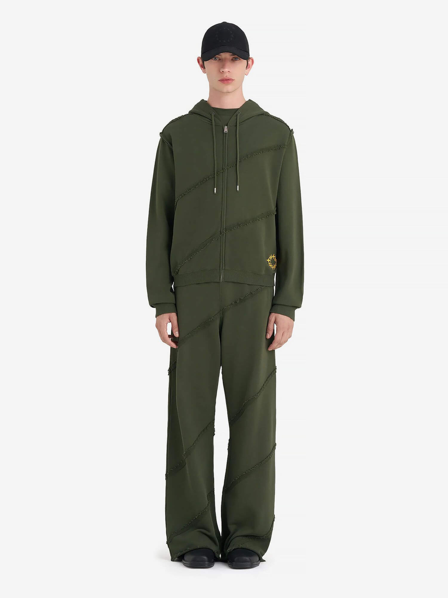 ÉTUDES STUDIO — Худи ZIP Slim Zip Hoodie Dark Green