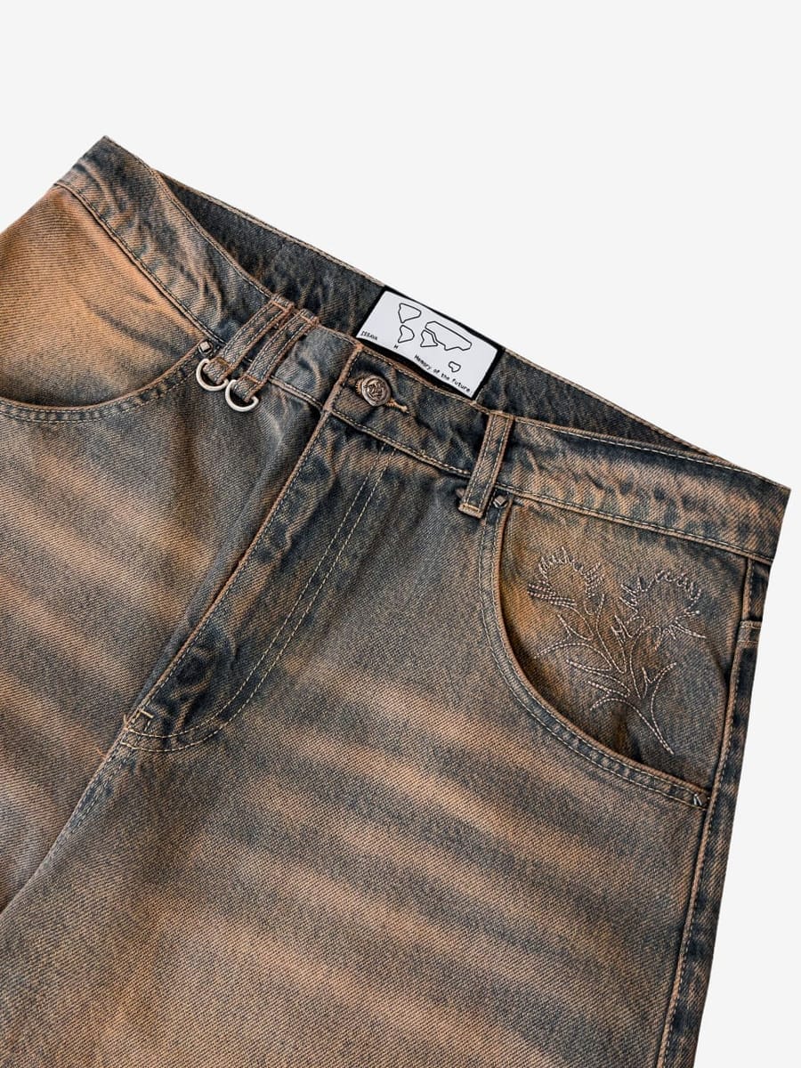 ISSAYA — Джинсы Arch Light Vintage Brown