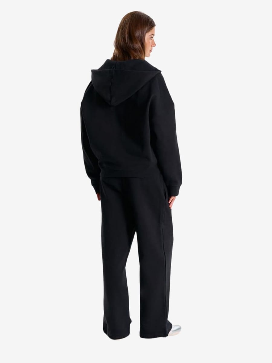 BRÛLER D’AMOUR — Худи Zip Logo de Base 01 Black