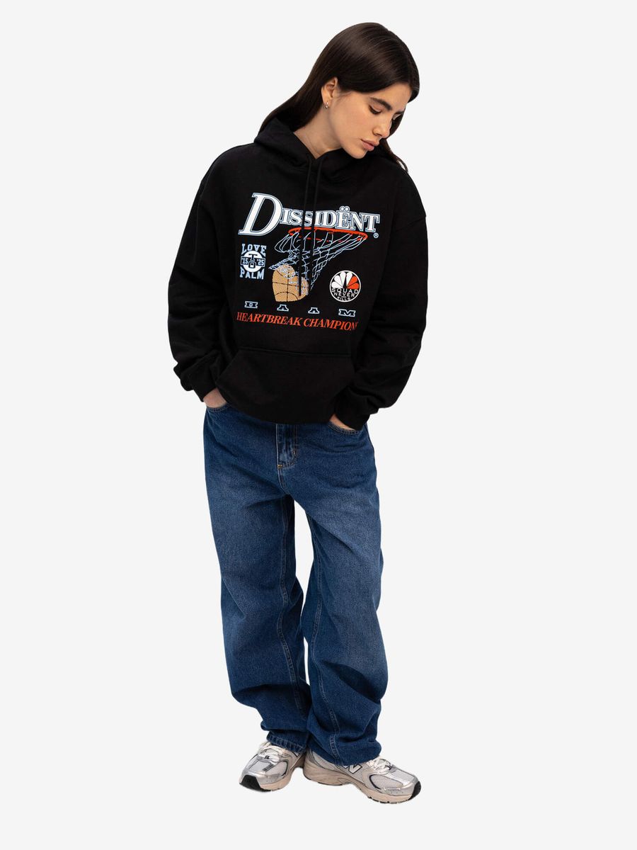 DISSIDENT — Худи Heartbreak Champs Black