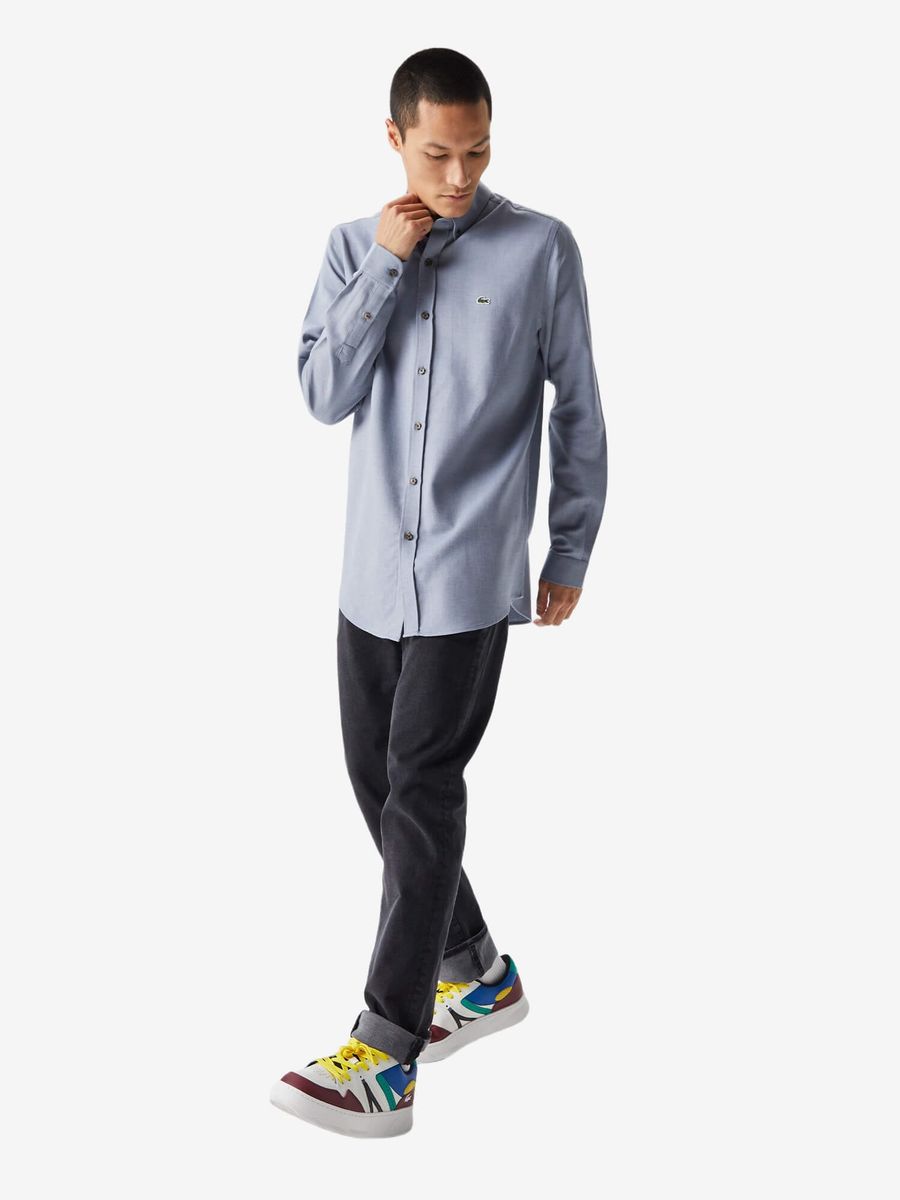 LACOSTE — Рубашка Regular Fit Blue