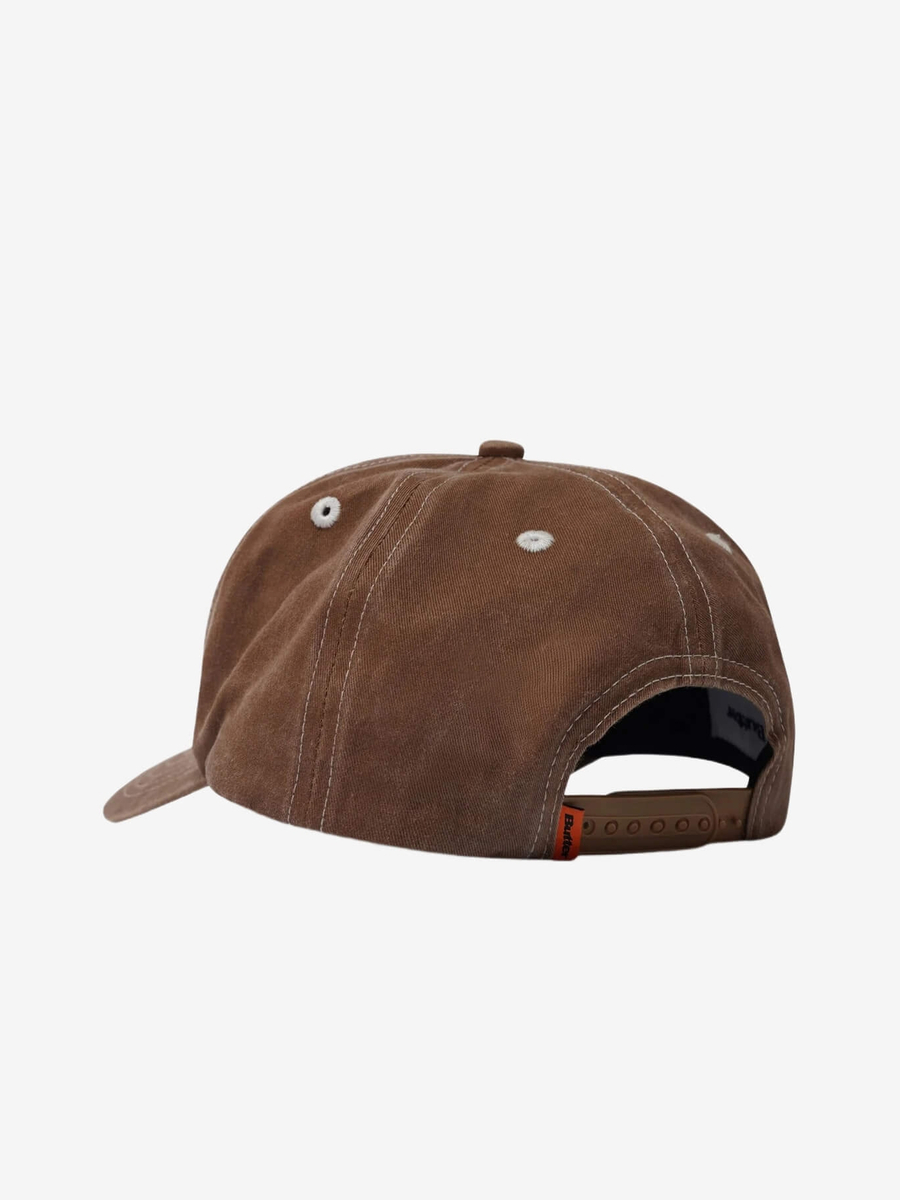 BUTTER GOODS — Кепка Jive Snapback Cap Brown