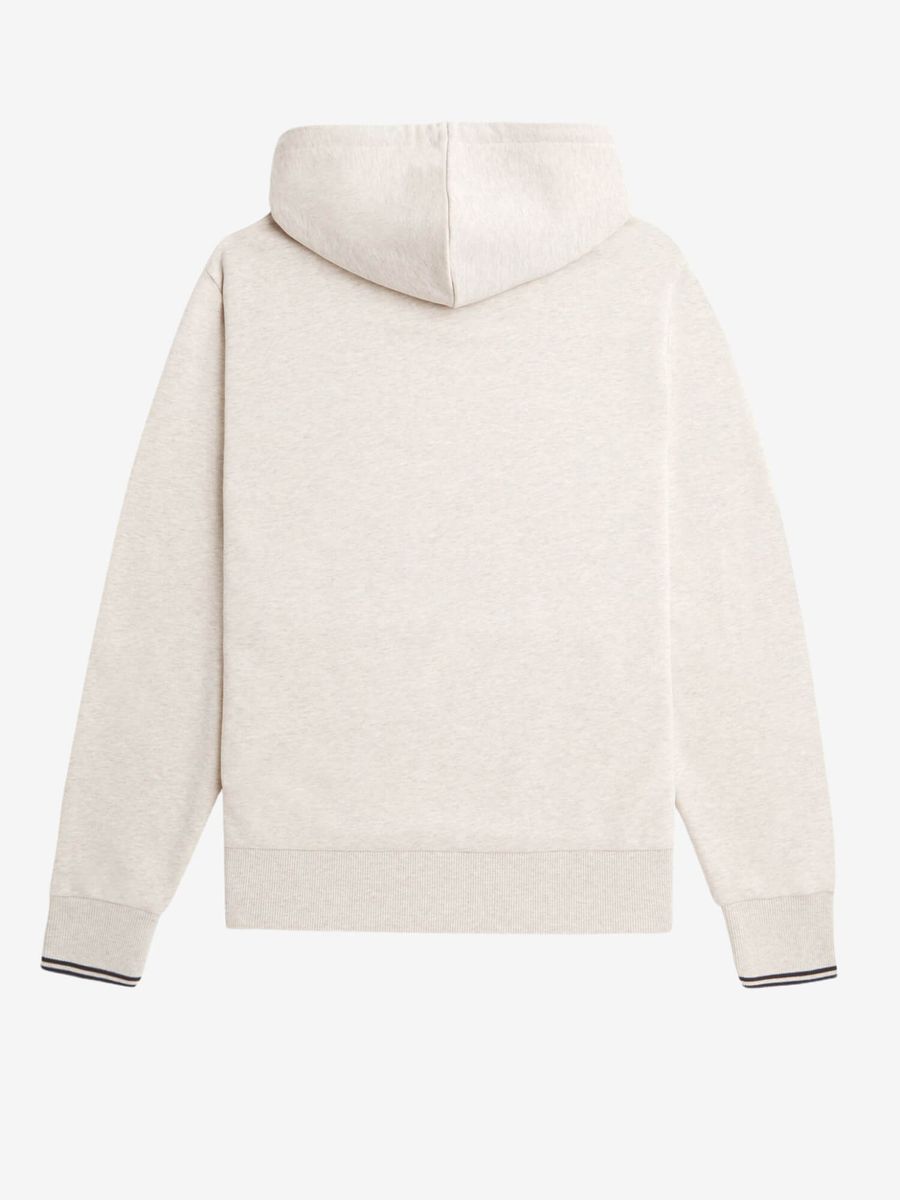 FRED PERRY — Худи Tipped Hooded Porridge Marl/Grey