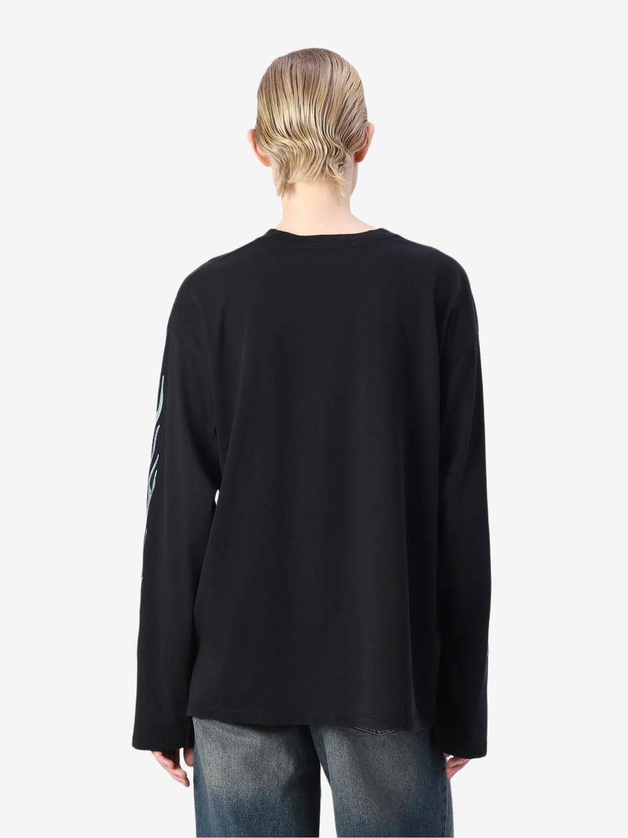 THE RAGGED PRIEST — Лонгслив Nitric Top Black/Blue