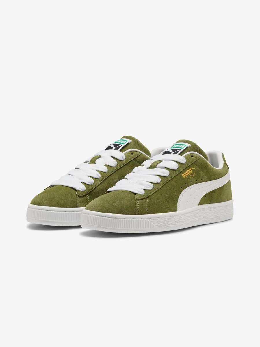 PUMA — Кроссовки Suede Classic Khaki Green/White
