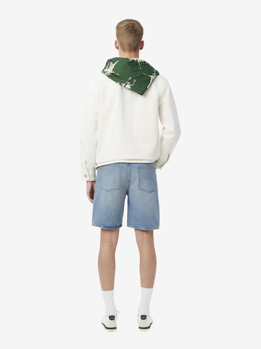 LACOSTE — Шорты Denim Bermuda Shorts Blue