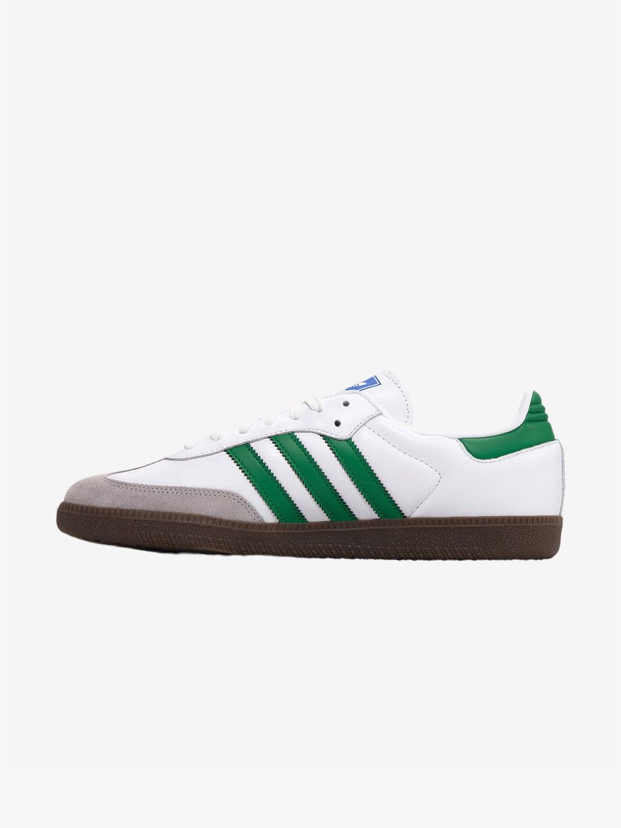 ADIDAS ORIGINALS — Samba OG White/Green