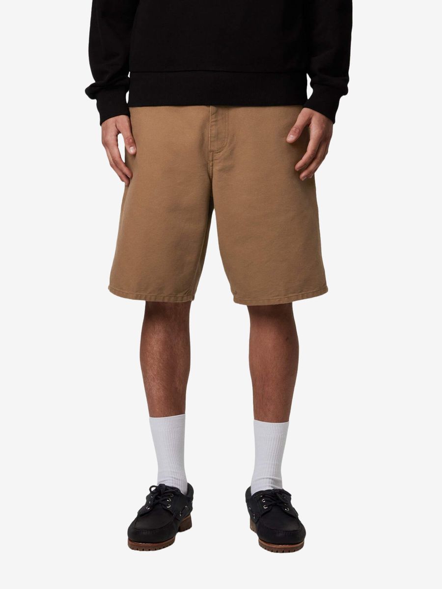 CARHARTT WIP — Шорты Single Knee Hamilton Brown (Rinsed)