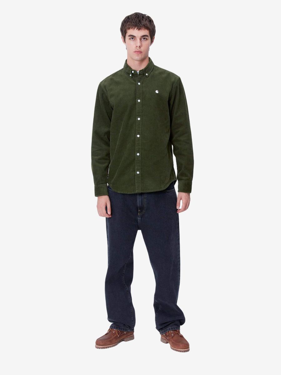 CARHARTT WIP — Рубашка Madison Cord Tarragon/Wax