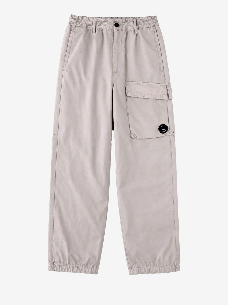 C.P. COMPANY — Штаны Micro-Reps Boxy Leg Pocket Lens Dove