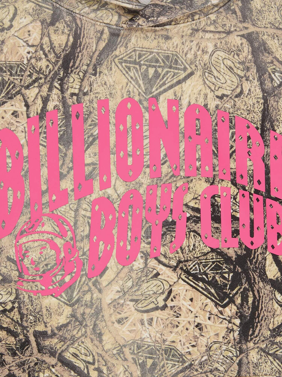 BILLIONAIRE BOYS CLUB — Худи Diamonds & Dollars Tree Camo Arch Logo Popover Camo