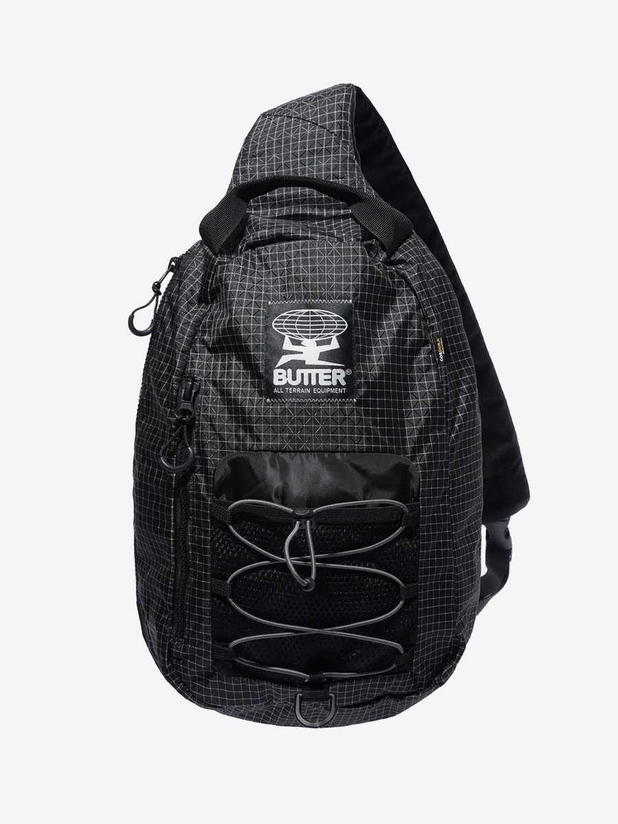 BUTTER GOODS — Сумка Cordura Express Shoulder Bag Black