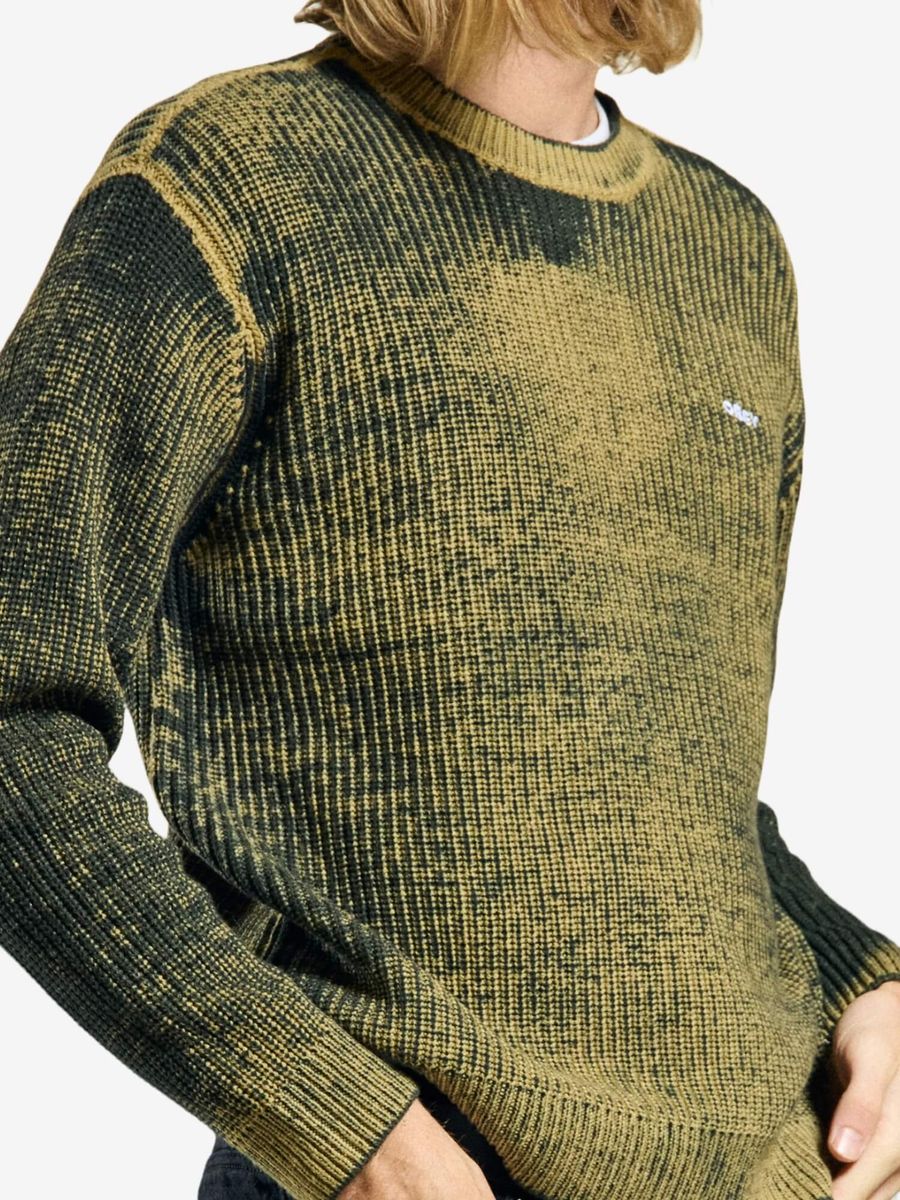 OBEY — Свитер вязаный Spray Effect Sweater Kambara