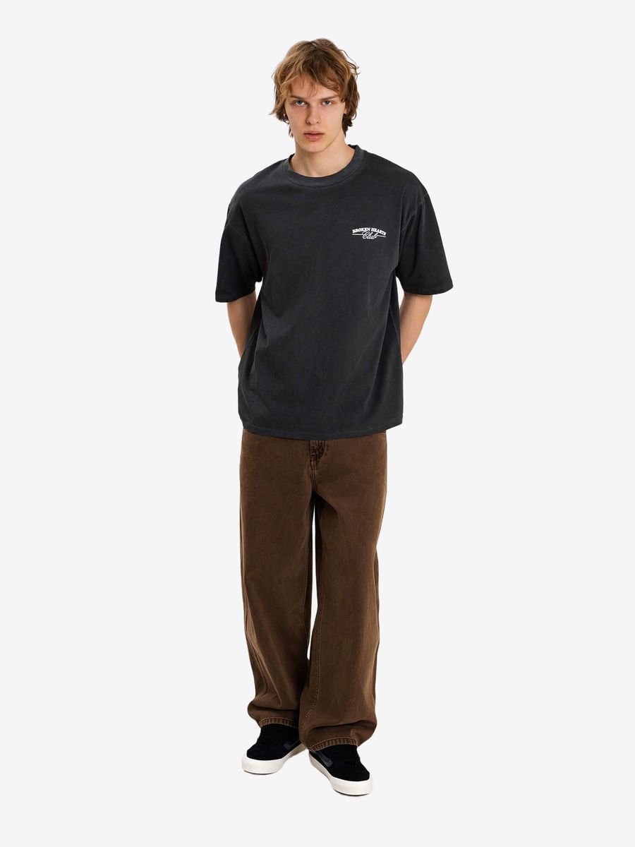 DISSIDENT — Джинсы Coat of Hearts Baggy Jeans Faded Brown