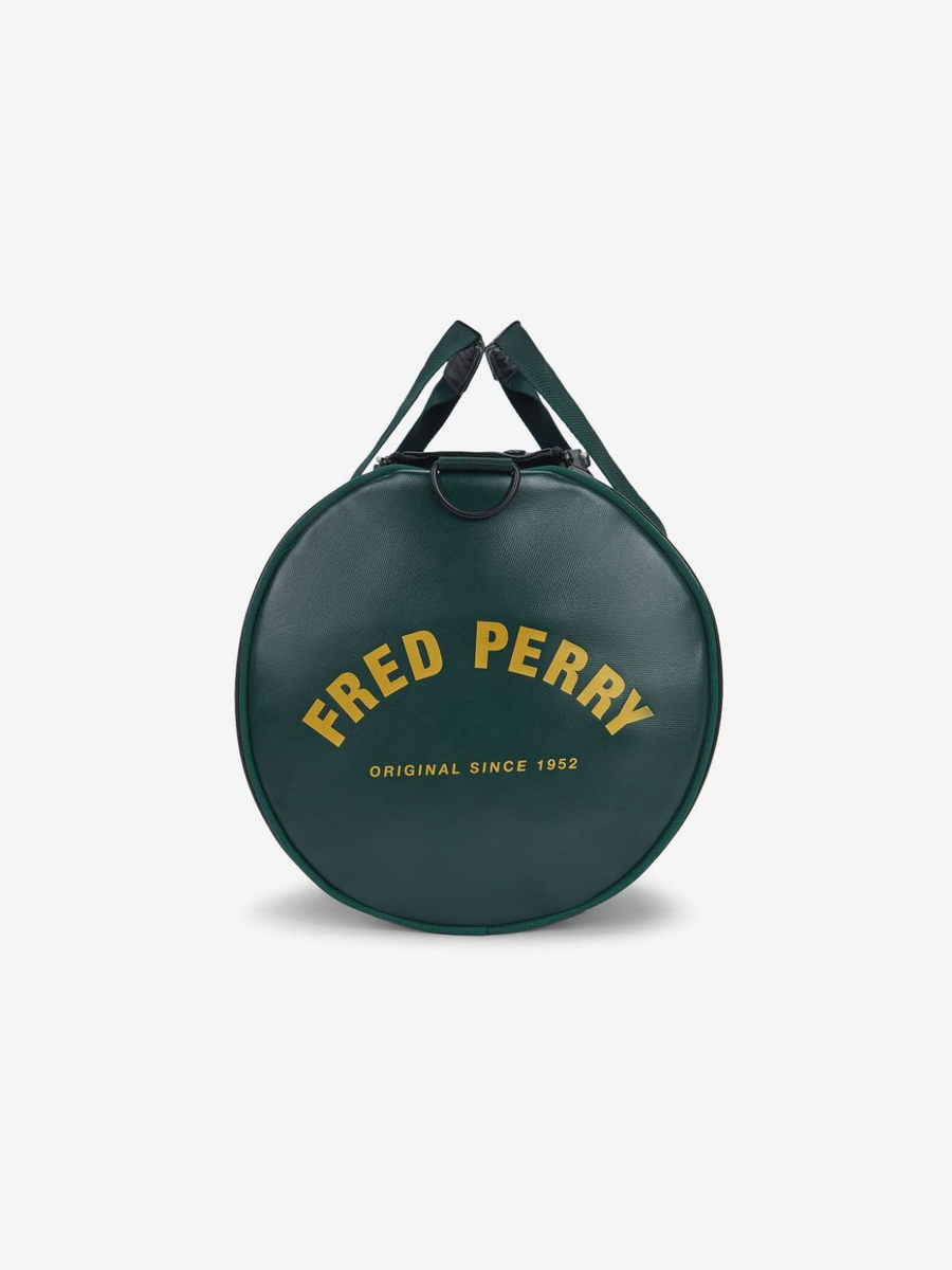 FRED PERRY — Сумка Classic Barrel Bag Navy/Grassroots
