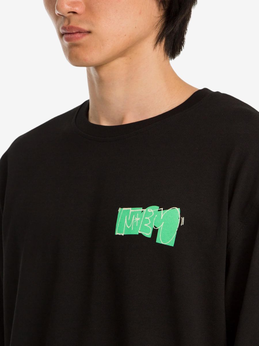МЕЧ — Лонгслив Graffiti ss25 Black