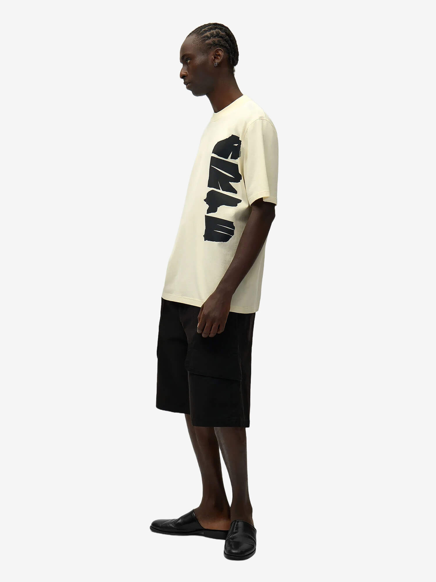 ARTE ANTWERP — Футболка Side Logo Tee Cream