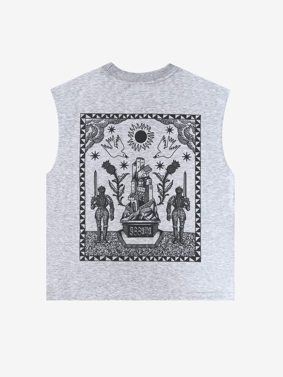 ISSAYA — Майка Eclipse Grey Melange