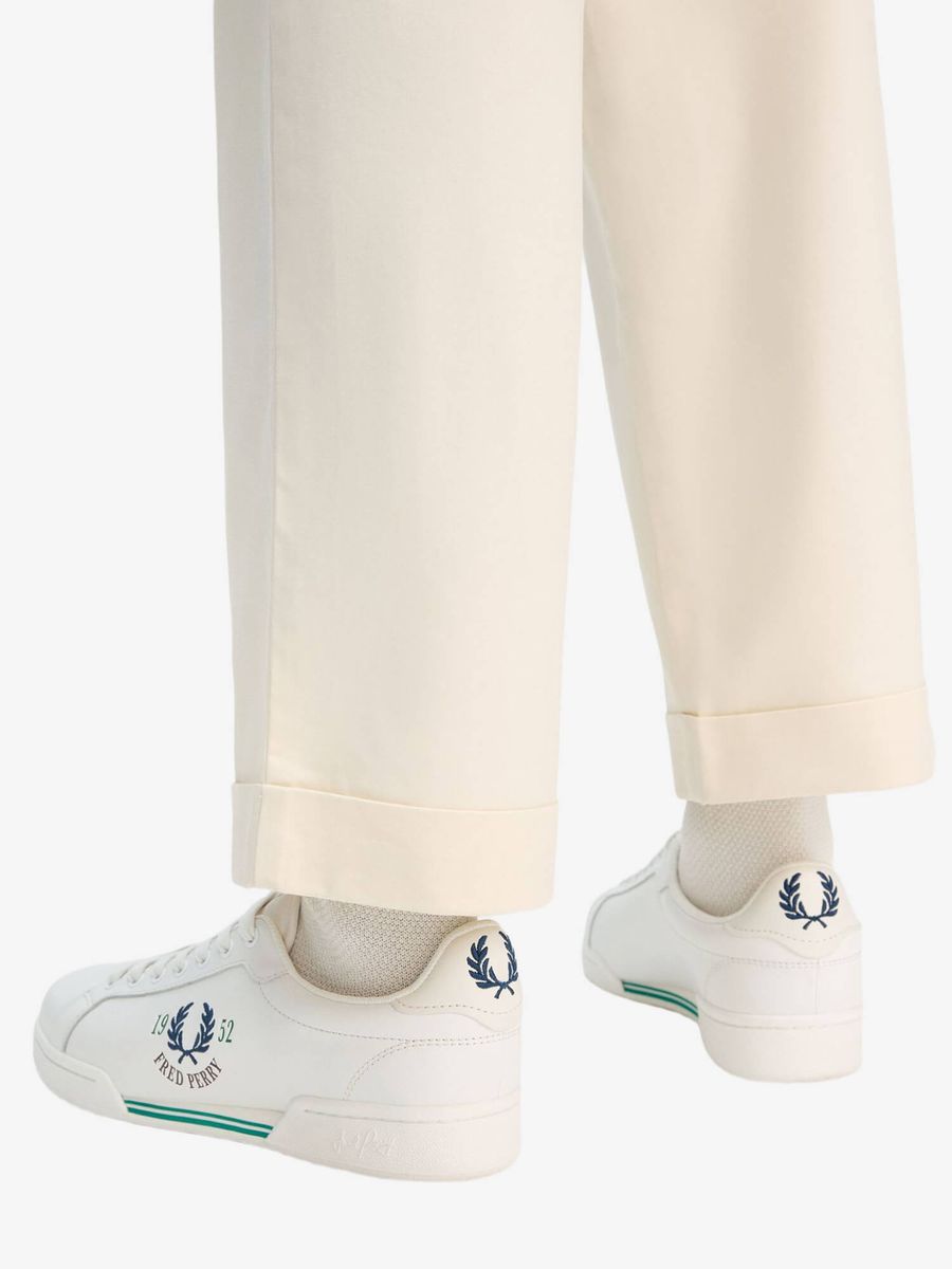 FRED PERRY — Обувь B722 Leather 1952 Snow White
