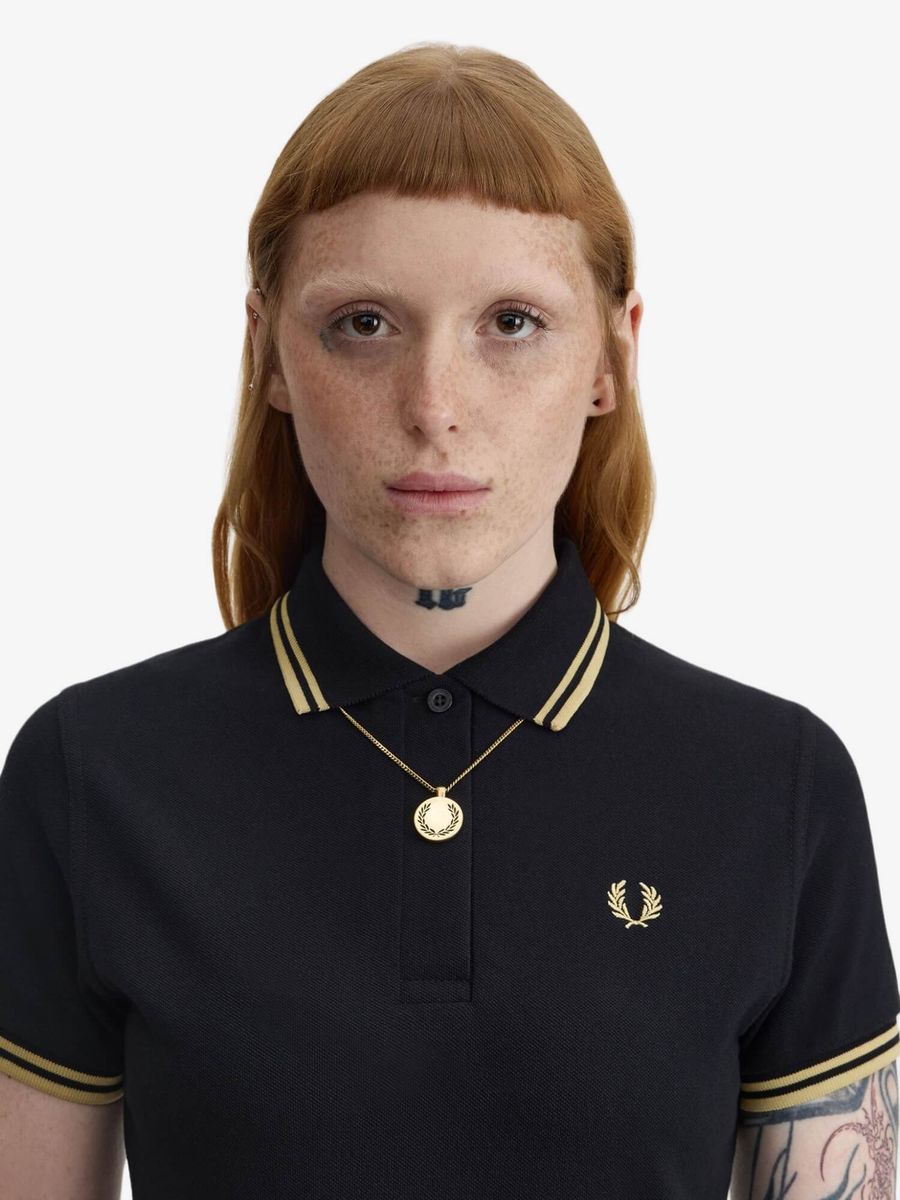 FRED PERRY — Подвеска Laurel Wreath Pendant Necklace Gold
