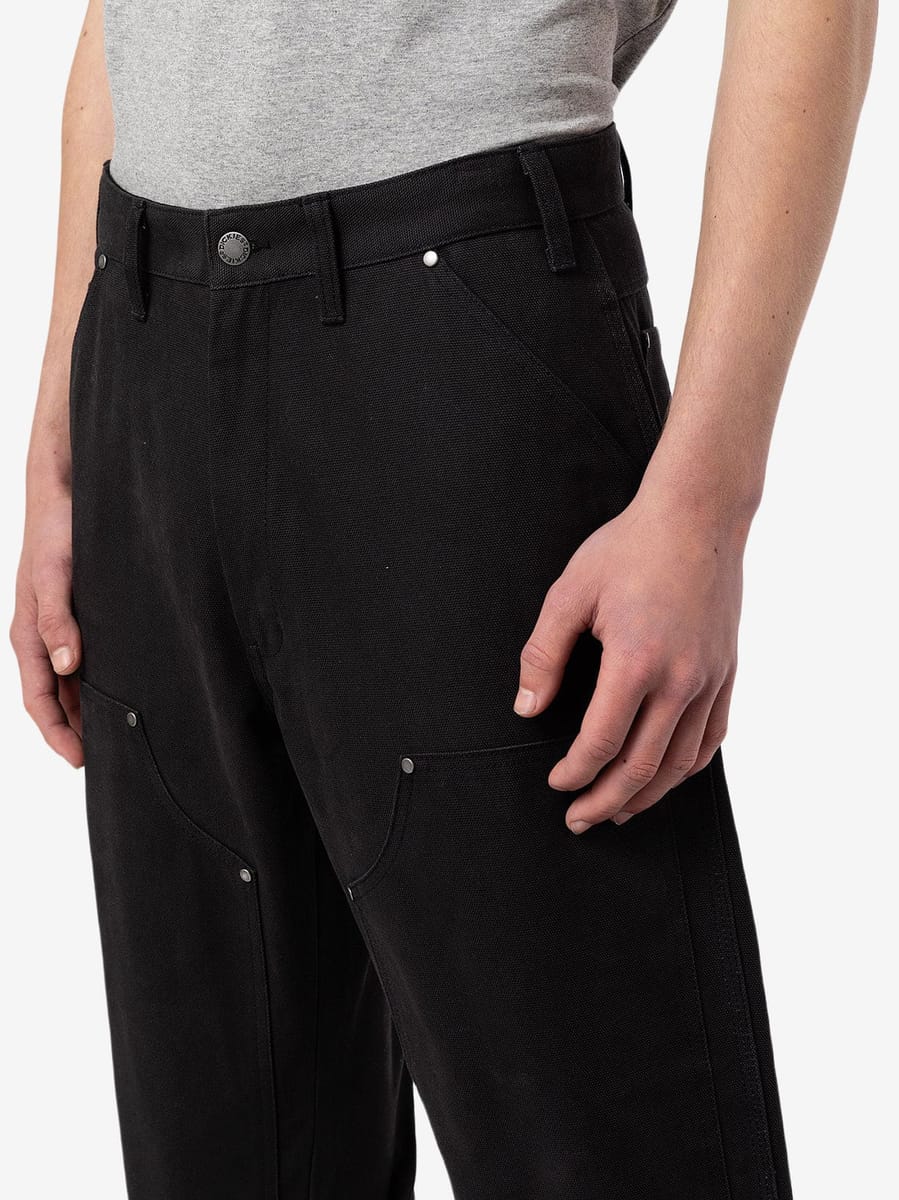 DICKIES — Штаны Duck Canvas Utility Pants Stone Washed Black