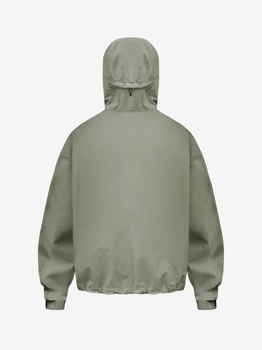 CALLED A GARMENT — Куртка 5-Winds Jacket Серо-Зеленый