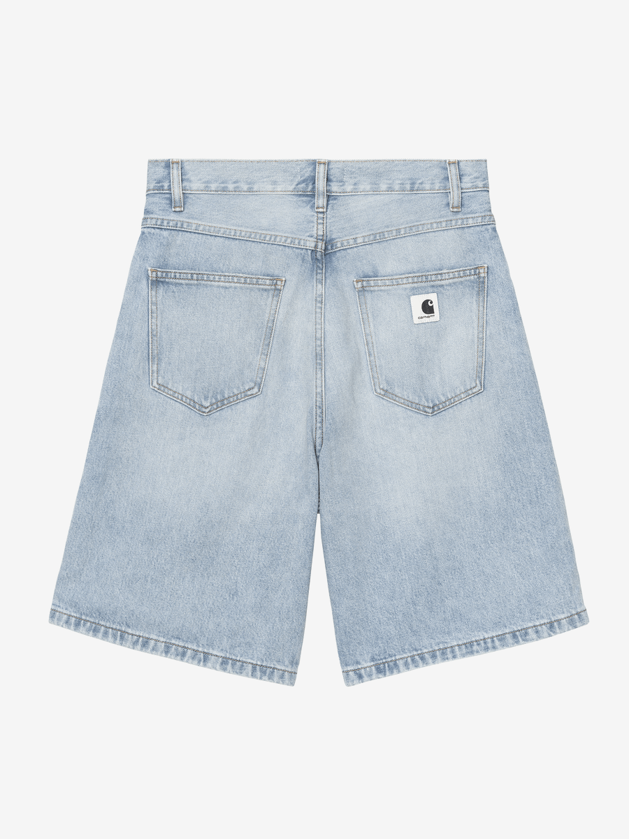 CARHARTT WIP — Шорты W' Brandon Blue (Heavy Worn Bleached)