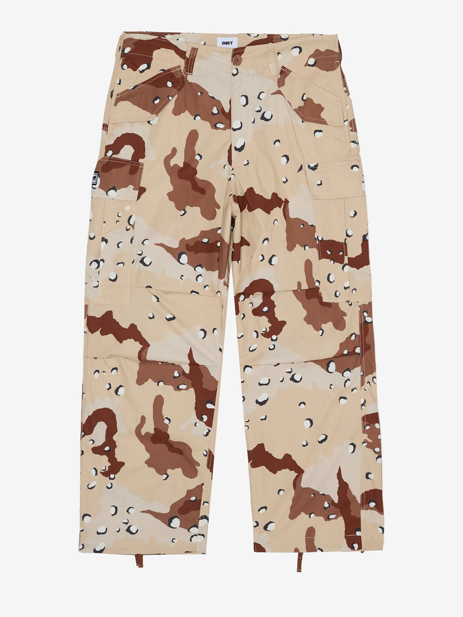 OBEY — Штаны Baggy Cargo Pant Desert Camo