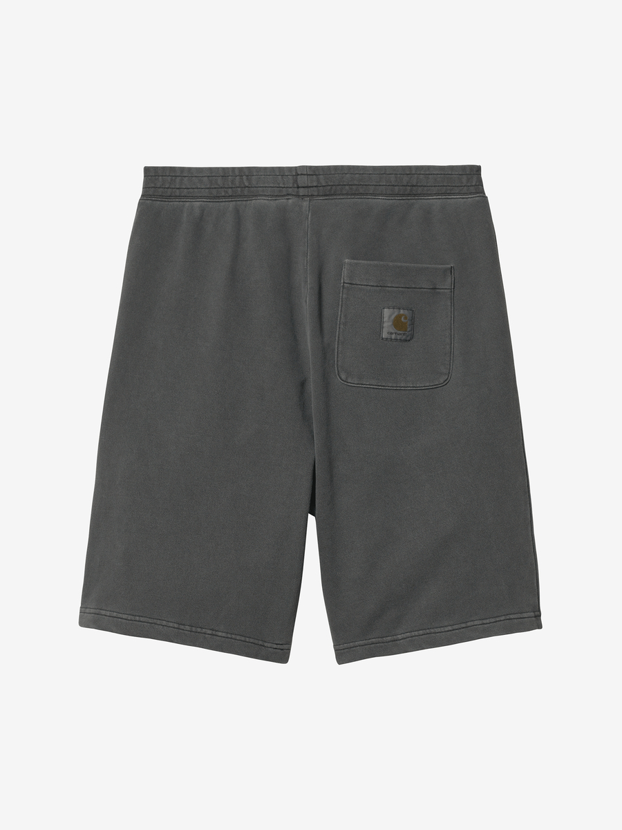 CARHARTT WIP — Шорты Nelson Sweat Black (Garment Dyed)