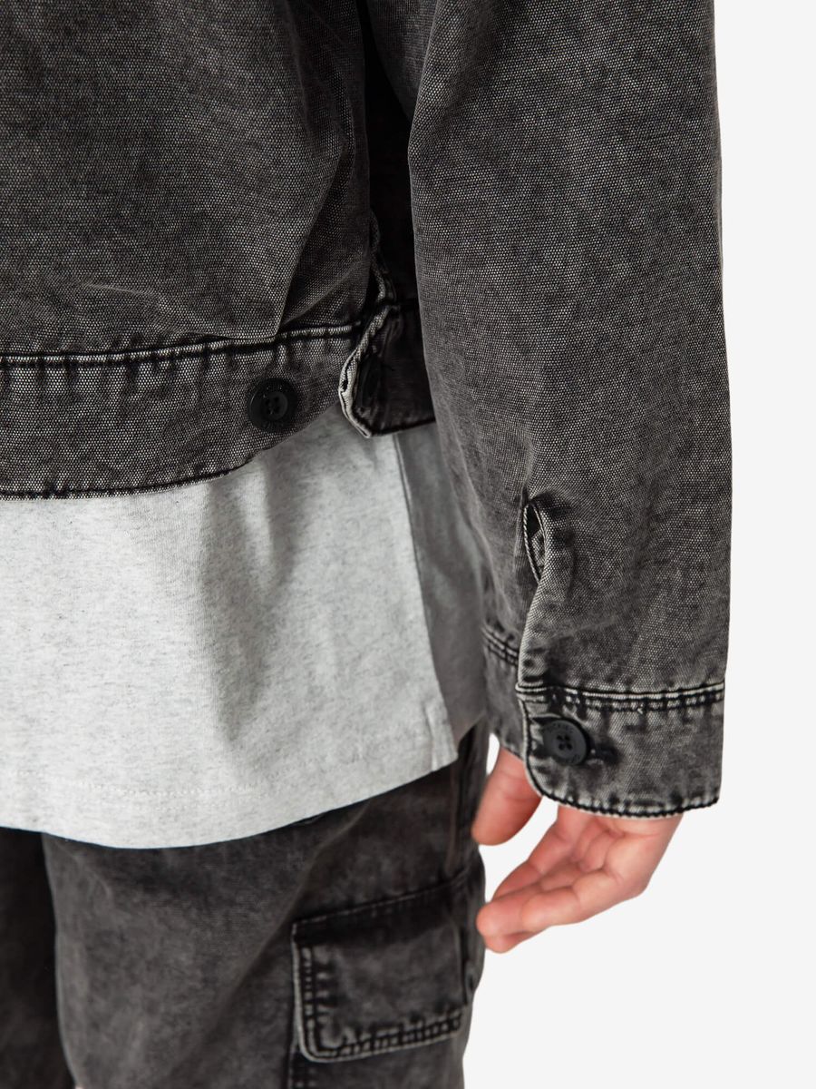 DICKIES — Куртка Newington Stone Wash Black
