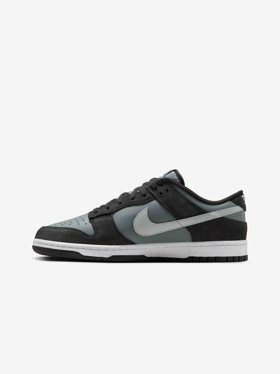 NIKE — Кроссовки Dunk Low Black/Light Smoke Grey